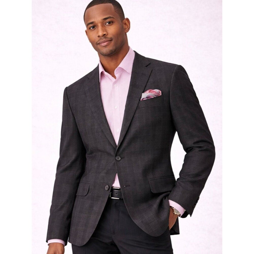 Ben Sherman Wool Check Blazer